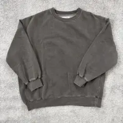 BACK NUMBER スウェット チャコールグレー Mサイズのサムネイル