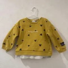 90サイズ Disney ミッキー・ミニー トレーナー 東京ディズニーリゾート