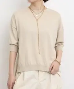 アパルトモン HALF SLEEVE P/O ベージュのサムネイル