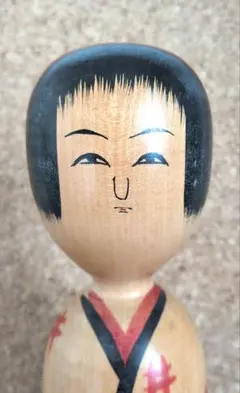 ⭕️2尺大型こけし　伝統こけし　木地山こけし　小安　師匠伊藤常治　佐々木春男 ⭕️2尺大型こけし 伝統こけし 木地山こけし 小安 師匠伊藤常治 佐々木