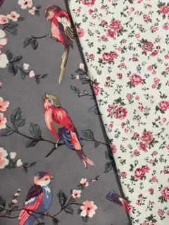 4♬年末セール・【2枚セット】キャスキッドソン・デニム生地