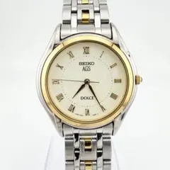 希少美品 セイコー ドルチェ AGS 4M21-0A50 18KT メンズ腕時計