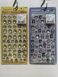 【正規品】ボンボンドロップシールmini はぴだんぶい　ポムポムプリン2枚セット