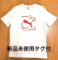 【美品】PUMA プーマ Tシャツ ホワイト Lサイズ新品未使用タグ付きのサムネイル