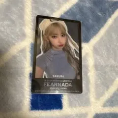 LE SSERAFIM サクラ トレカ