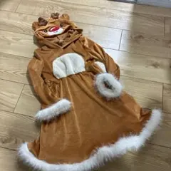 トナカイ コスチューム ワンピース 7Y