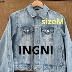 ❤︎INGNI❤︎デニムジャケットM size 超美品　綿100%