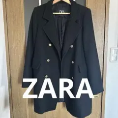 ZARA 黒 テーラードジャケット