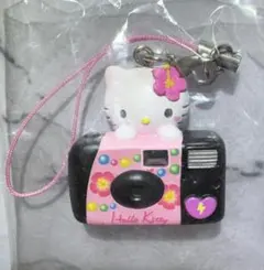 ハローキティ　平成コギャル　サンリオ　シークレットストラップ　使い捨てカメラ