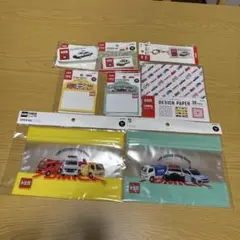 トミカ 文具　8点セット