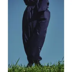 A.H イージーパンツ ネイビー M 試着のみ