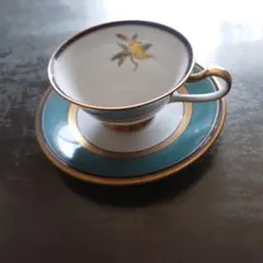 のりたけ　コーヒー&ソーサーセット一客