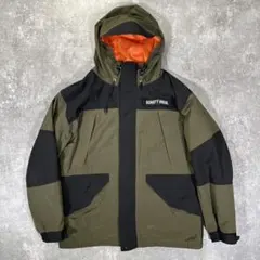 Schott マウンテンパーカー　カーキ　L 撥水加工　アウトドア　バイク