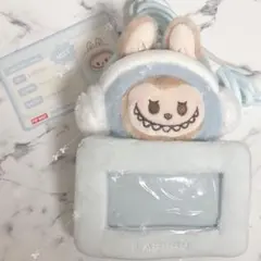 【POPMART LABUBU ラブブ カードホルダー ぬいぐるみペンダント】