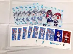 【非売品】hololive x DARTSLIVE クリアファイル&ステッカー