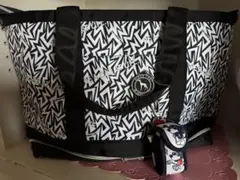 スターバックス メッシュトートバッグ 香港限定 黒 ブラック 漁師 
