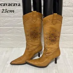 cavacava ウエスタンブーツ 23cm