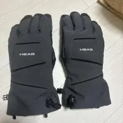 HEAD グレー 5本指グローブ SENSATEC Lサイズ