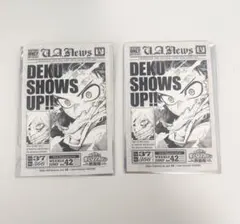 ヒロアカ展 入場特典 緑谷出久 デク ステッカー 2枚セット