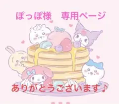 ぽっぽ様　専用ページ