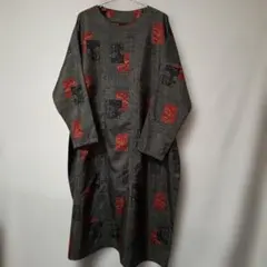 ロングワンピース ファッション