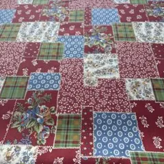 YUWAオリジナル布　赤　お得品