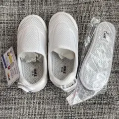 IFME ホワイト 上履き　17.5cm新品タグ付き