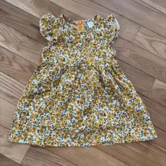 SHEIN フラワープリント ノースリーブワンピース 12-18M親子コーデ