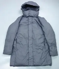 8293美品 ユニクロ シームレス ダウンジャケット コート メンズ XL