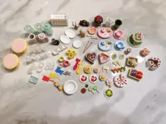 シルバニア ミニチュアフード ケーキ 食器 小物 大量セット