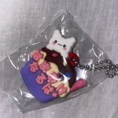 サンリオ おなまえホルダー ミニチュアラバーマスコット2 はなまるおばけ