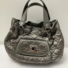 Christian Dior ハンドバッグ カナージュ グレー　チャーミングのサムネイル