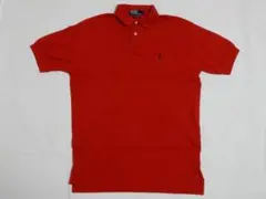 90's Polo ラルフローレン 半袖ポロシャツ 綿100% 鹿の子織 M