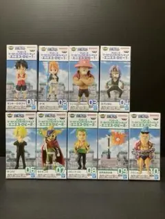 ワンピース ワーコレ エニエスロビー コンプセット - メルカリ