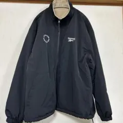 CPCM リーボック☆ジャンパー黒　リバーシブル