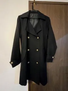 トレンチコート　ブラック