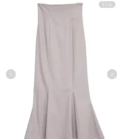 ハイウエストヘムフレアスカート　サイズ1