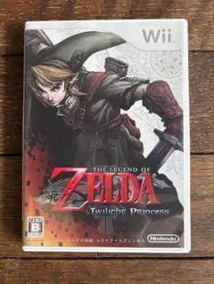 【中古美品】ゼルダの伝説 トワイライトプリンセス Wii(ほぼ未使用)