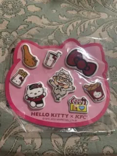 HELLO KITTY x ケンタッキー ぷくぷくシールセット