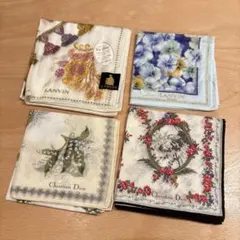 ハンカチーフ　Christian Dior　LANVIN