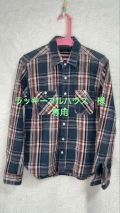 メンズシャツ　チェック