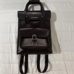 Dr. Martens レザーバックパック ダークブラウンのサムネイル