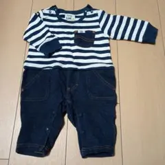 Buddy Lee ストライプロンパース 70