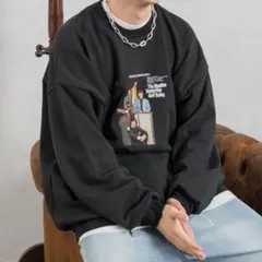 MUHET 【THE BEATLES/ザ ビートルズ】プリントスウェット