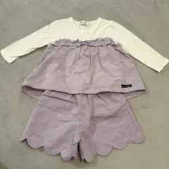 Noeil aime BeBe セットアップ　90サイズのサムネイル