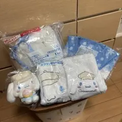 シナモンロール一番くじラストワン賞・マスコット・ブランケット・マルシェバック