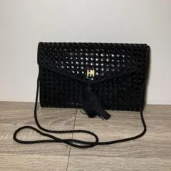 3F 希少 ハナエモリ 2way ショルダーバッグ クラッチ イントレチャート