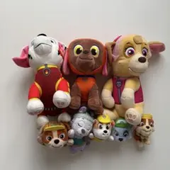 パウパトロール ぬいぐるみ 8個セット　まとめ売り