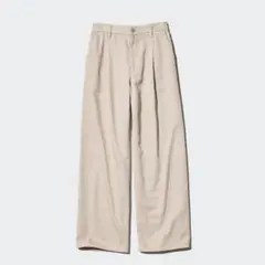 Niko様専用★美品 ドレープデニムタックパンツ ベージュ 2024モデル