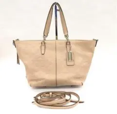 コーチ COACH シグネチャー トート バッグ 本革レザー